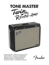Fender Tone Master® Twin Reverb® Manual do proprietário