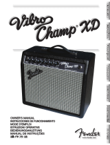 Fender Vibro Champ XD Manual do proprietário