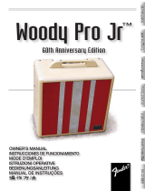 Fender Woody Pro Junior 60th Anniversary Manual do proprietário