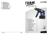 Ferm CDM1060 - FCD 2400IK Manual do usuário