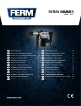 Ferm HDM1023 Bohrhammer Manual do proprietário