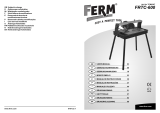 Ferm TCM1007 - FRTC600 Manual do proprietário