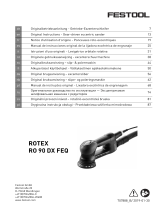 Festool RO 90 DX FEQ-Plus Instruções de operação