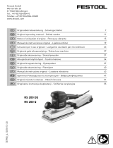 Festool RS 200 Q Manual do usuário