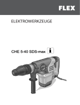 Flex CHE 5-40 SDS-max Manual do usuário