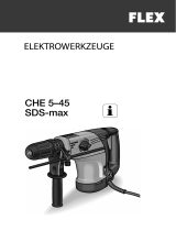Flex CHE 5-45 SDS-max Manual do usuário