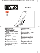 Flymo Corded Lawnmower 1000W and 230W Grass Trimmer Manual do usuário