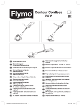 Flymo Contour Cordless 24 V Manual do proprietário