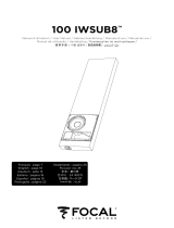 Focal 100 IWSUB8 Manual do usuário