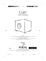 Focal Cub 2 Manual do usuário