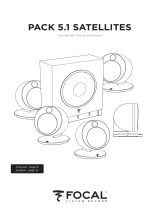 Focal Sib Pack 5.1 - 5 Sib & Sub Air Manual do usuário