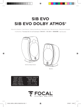 Focal Sib Evo Dolby Atmos 5.1.2 Manual do usuário