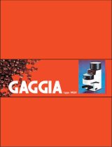 Gaggia 8002 Manual do usuário