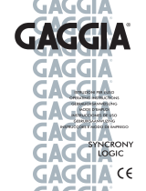 Gaggia syncrony Manual do usuário