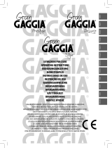 Gaggia RI8327 Manual do usuário