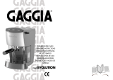 Gaggia Evolution Espresso Manual do proprietário