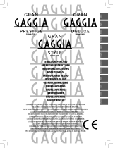 Gaggia SIN040 GMUL Manual do usuário