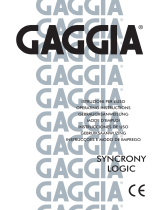 Gaggia Syncrony Logic Manual do usuário
