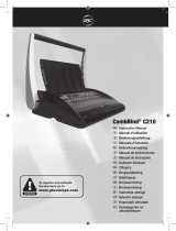 GBC CombBind 210 Manual do usuário