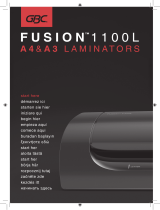 GBC Fusion 1100L A3 Manual do usuário