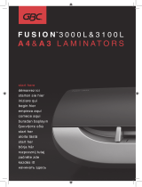 GBC Fusion 3100L A3 Manual do usuário