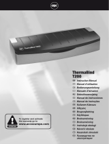 ACCO Brands ThermaBind T200 Manual do usuário