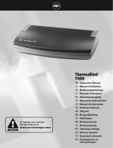 GBC ThermaBind T400 Manual do usuário
