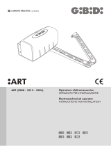 GiBiDi ART5000 Manual do proprietário