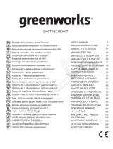 Greenworks G40T5 Manual do proprietário