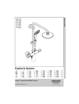 GROHE Euphoria System 180 Manual do usuário