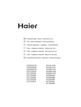 Haier CFE533AW Manual do usuário