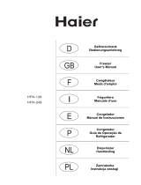 Haier HFN 136 Manual do usuário