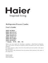 Haier HRF-663ISB2W Guia de usuario
