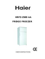 Haier HRFZ-250D AA Manual do usuário