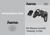 Hama 34352 Amazing Wireless Controller PS 2 Manual do proprietário