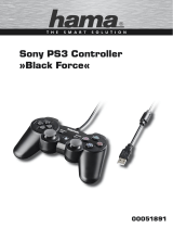 Hama 51891 Black Force Controller PS3 Manual do proprietário