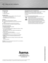 Hama 00078485 Manual do proprietário
