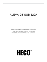 Heco Aleva GT Sub 322A Manual do usuário