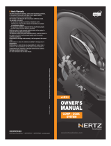 Hertz DCX 165.3 Especificação