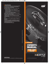Hertz ESK 165.5 Manual do proprietário