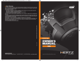 Hertz ES 300D.5  Manual do proprietário