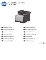 HP LaserJet Pro CM1415 Color Multifunction Printer series Guia de instalação