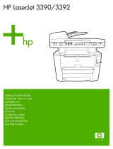 HP (Hewlett-Packard) LASERJET 3390 ALL-IN-ONE PRINTER Manual do usuário