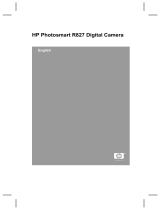 HP PhotoSmart R827 Manual do usuário