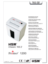 HSM Classic 102.2 Manual do proprietário