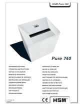 HSM Pure 740 Manual do usuário