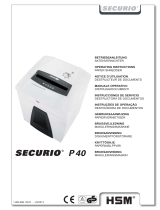 HSM Securio P40 Instruções de operação