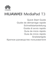 Huawei MediaPad T3 - Kobe-W09C Manual do proprietário