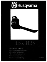 Husqvarna 132 HBV Manual do proprietário