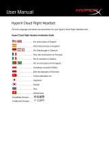 HyperX Cloud Flight - Wireless Gaming Headset Manual do usuário